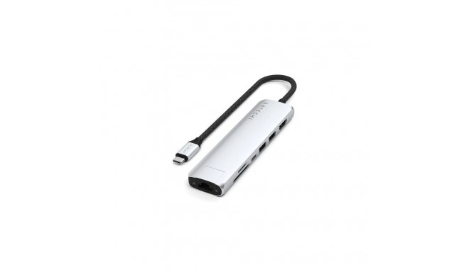 Satechi ST-P7SS interface hub USB Type-C 10000 Mbit/s Silver