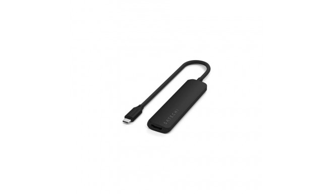 Satechi ST-P4SK interface hub USB Type-C 10000 Mbit/s Black