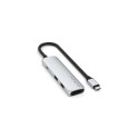 Satechi ST-P4SS interface hub USB Type-C 10000 Mbit/s Silver
