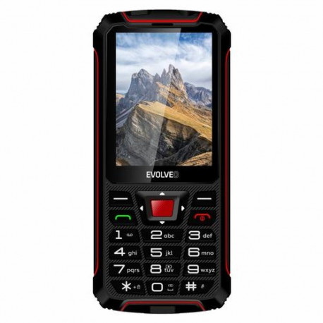 Evolveo StrongPhone SPW4RD mobile phone 7.11 cm (2.8") 170 g Black, Red