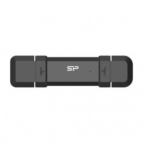 Silicon Power DS72 USB flash drive 500 GB USB Type-A / USB Type-C 3.2 Gen 2 (3.1 Gen 2) Black