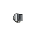 SilentiumPC Fortis 5 Processor Air cooler 14 cm Black, Grey, Steel