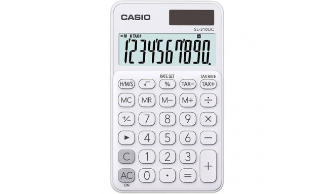 Casio SL-310UC-WE calculator Pocket Basic White