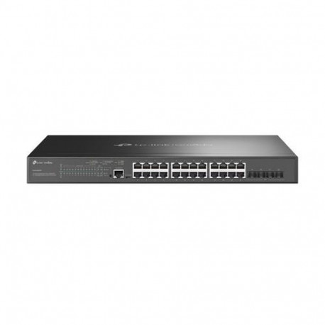 TP-Link Omada 24-Port Gigabit and 4-Port 10GE SFP+ L2+ Managed Switch with 24-Port PoE+
