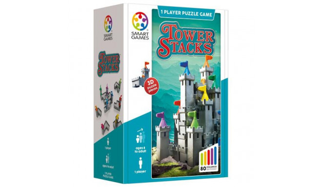 SmartGames Tower Stacks Lock puzzle