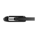 SanDisk Ultra Dual Drive USB flash drive 128 GB USB Type-A / USB Type-C 3.2 Gen 1 (3.1 Gen 1) Black,