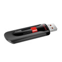 SanDisk Cruzer Glide USB flash drive 128 GB USB Type-A 2.0 Black, Red
