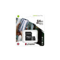 Kingston Technology Canvas Select 64GB micSDXC Plus 100R A1 C10 Card + ADP