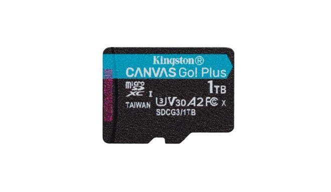 Kingston Technology Canvas Go! Plus 1TB microSDXC Canvas Go Plus 170R A2 U3 V30 Single Pack w/o ADP