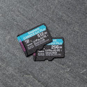 Kingston Technology Canvas Go! Plus 256GB microSDXC Canvas Go Plus 170R A2 U3 V30 Single Pack w/o AD