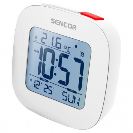 Sencor SDC 1200 W alarm clock Digital alarm clock White