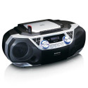 Lenco SCD-720SI radio Portable Digital Black, Silver