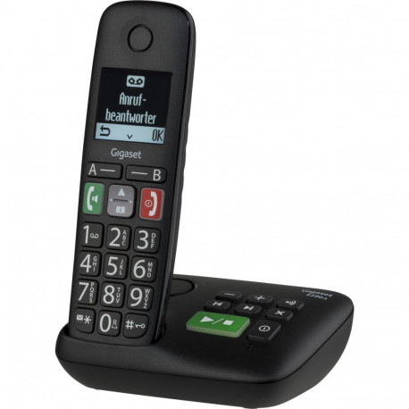 Gigaset S30852-H2921-B101 telephone Analog/DECT telephone Caller ID Black