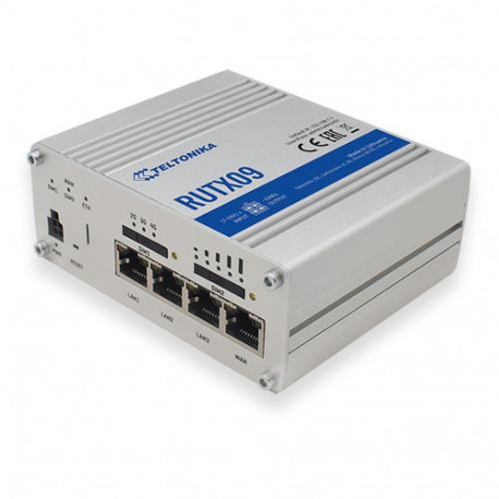 Router LTE RUTX09 (Cat 6), 4xGbE, GNSS