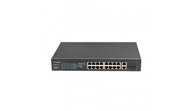 Lanberg RSFE-16P-2C-150 network switch Unmanaged Gigabit Ethernet (10/100/1000) Power over Ethernet 
