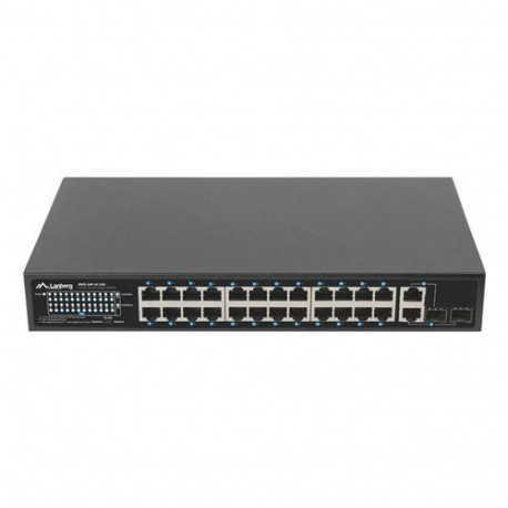 Lanberg RSFE-24P-2C-250 network switch Unmanaged Gigabit Ethernet (10/100/1000) Power over Ethernet