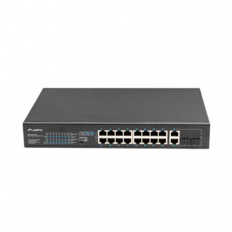 Lanberg RSFE-16P-2C-250 network switch Unmanaged Gigabit Ethernet (10/100/1000) Power over Ethernet