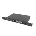 Lanberg RSFE-16P-2C-250 network switch Unmanaged Gigabit Ethernet (10/100/1000) Power over Ethernet 