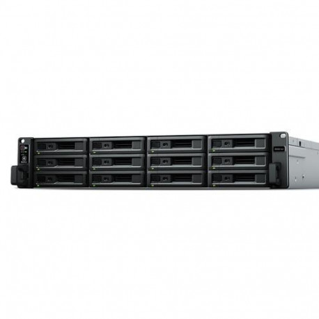 Synology RackStation RS3621XS+ NAS/storage server Rack (2U) Ethernet LAN Black D-1541