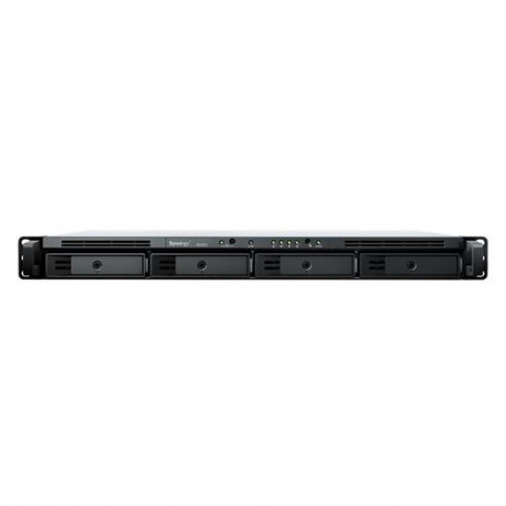 Synology RackStation RS422+ NAS/storage server Rack (1U) Ryzen Embedded R1600 2 GB DDR4 DSM Black