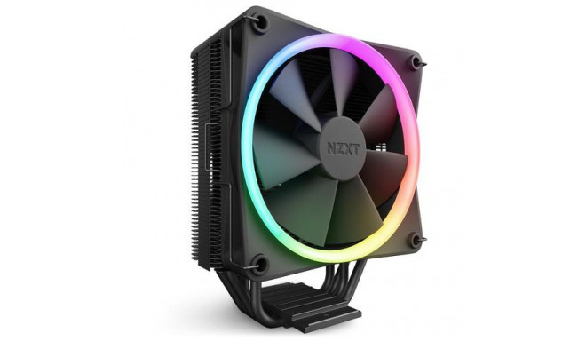 NZXT T120 RGB Processor Air cooler 12 cm Black 1 pc(s)