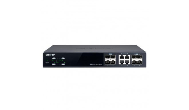 QNAP QSW-M804-4C network switch Managed 10G Ethernet (100/1000/10000) Black