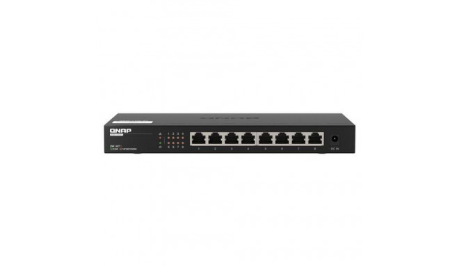 QNAP QSW-1108-8T network switch Unmanaged 2.5G Ethernet (100/1000/2500) Black