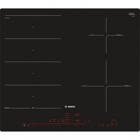 Bosch Serie 8 PXE601DC1E hob Black Built-in Zone induction hob 4 zone(s)