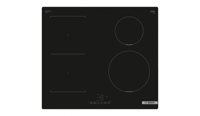 Bosch Serie 4 PWP611BB5E hob Black Built-in 60 cm Zone induction hob 4 zone(s)