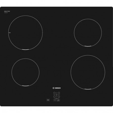 Bosch Serie 2 PUG611AA5E hob Black Built-in 60 cm Zone induction hob 4 zone(s)