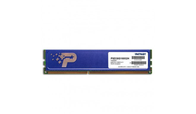 Patriot Memory DDR3 8GB PC3-12800 (1600MHz) DIMM memory module 2 x 4 GB 1500 MHz