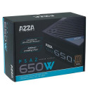 Azza PSAZ-650W power supply unit 20+4 pin ATX ATX Black