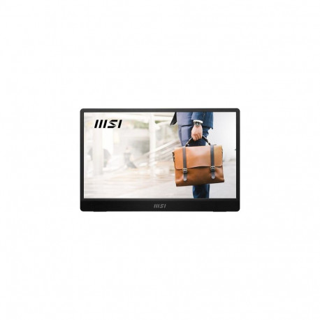 MSI PRO MP161 E2U portable TV/monitor Portable monitor Black 39.6 cm (15.6") LED 1920 x 108