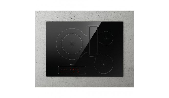 Elica NIKOLATESLA FIT 3Z BL/A/72 Black Built-in Zone induction hob 3 zone(s)