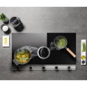 Elica NIKOLATESLA UNPLUGGED BLIX/F/90 Black, Stainless steel Built-in Zone induction hob 4 zone(s)