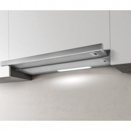 Elica ELITE 14 PLUS GRIX/A/60 Semi built-in (pull out) Stainless steel 400 m³/h