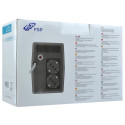 FSP FP 600 uninterruptible power supply (UPS) 0.6 kVA 360 W 2 AC outlet(s)