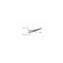 Gembird PP6U-0.25M networking cable White Cat6 U/UTP (UTP)