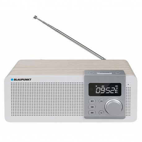 Blaupunkt PP14BT radio Portable Digital White, Wood