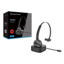 Conceptronic POLONA Wireless Bluetooth Headset with Charging Dock