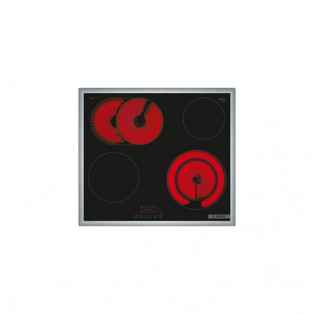 Bosch Serie 4 PKN645BB2E hob Black Built-in 60 cm Ceramic hob 4 zone(s)