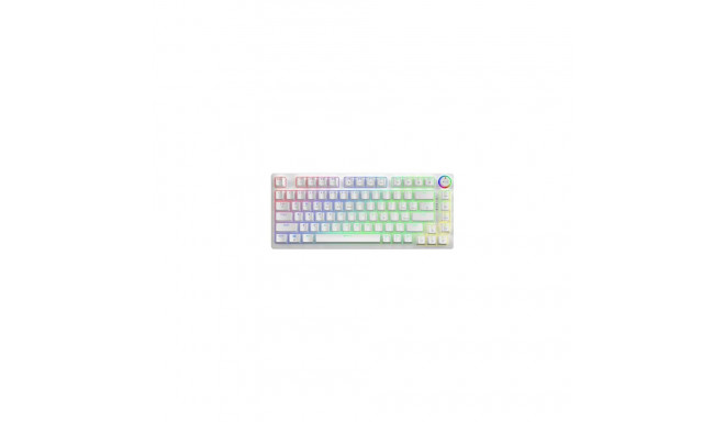 Savio Phenix WHITE GAT YELLOW keyboard Gaming USB + Bluetooth QWERTY US International