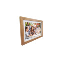 Denver PFF-1042LW digital photo frame Wood 25.6 cm (10.1&quot;) Touchscreen Wi-Fi