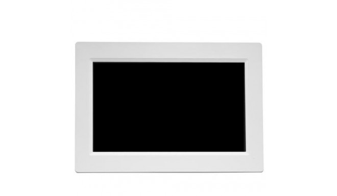 Denver PFF-1015W digital photo frame White 25.6 cm (10.1&quot;) Touchscreen Wi-Fi