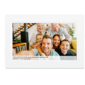 Denver PFF-1015W digital photo frame White 25.6 cm (10.1&quot;) Touchscreen Wi-Fi