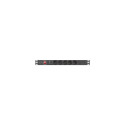 Lanberg PDU-05F-0200-BK power distribution unit (PDU) 5 AC outlet(s) 1U Black