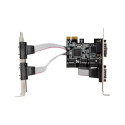 Lanberg PCE-DB9-004 interface cards/adapter Internal PCIe