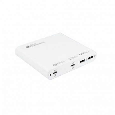 Alcasa PCA-D001W mobile device charger Universal White AC Fast charging Indoor