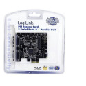 LogiLink PC0033 interface cards/adapter Internal Parallel, Serial
