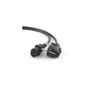 Gembird PC-186-VDE-3M power cord with VDE approval 3 meter Black